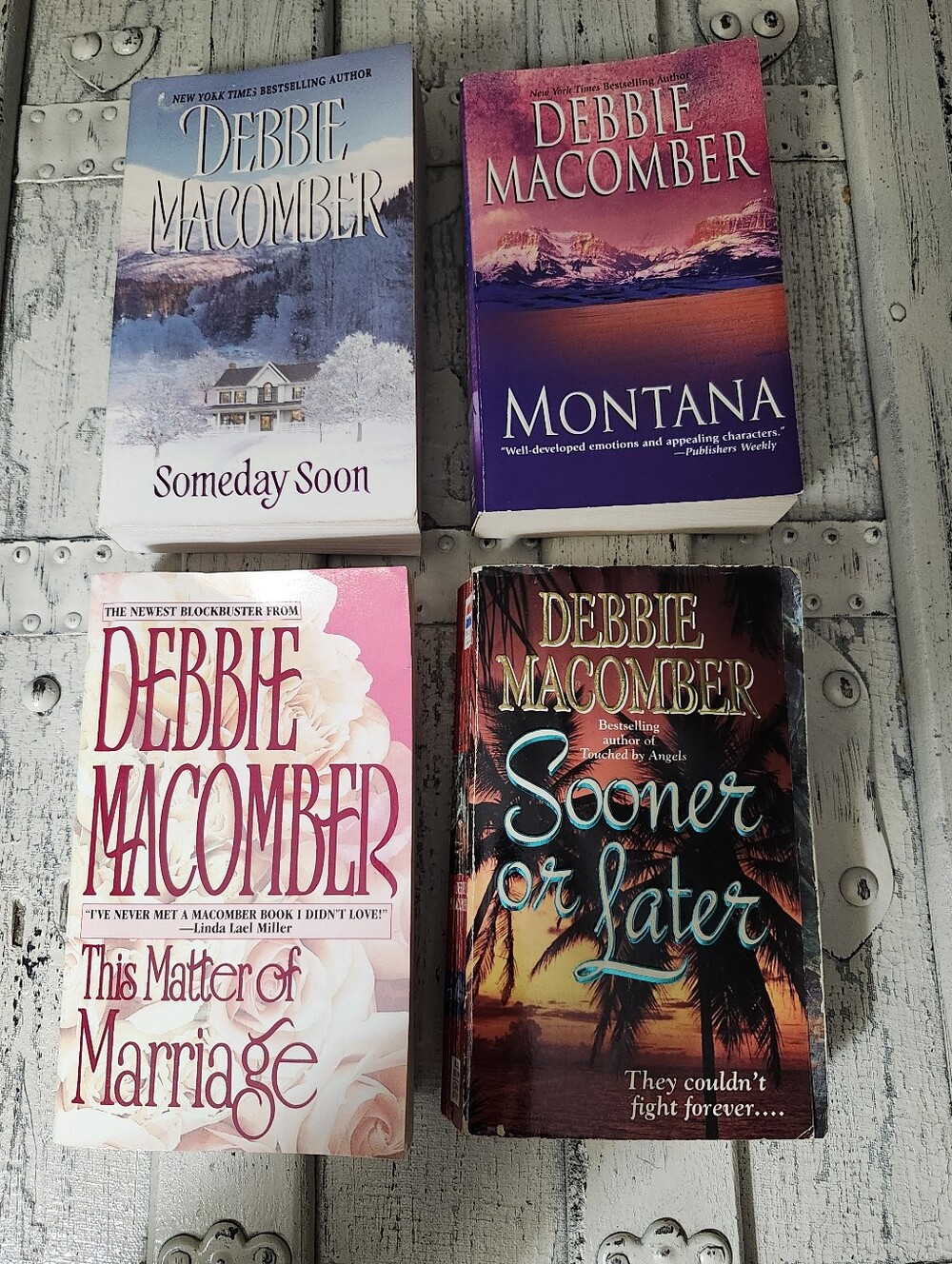 Vintage Debbie Macomber Romance Paperback Books